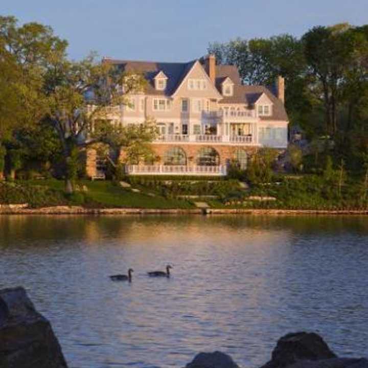 This Rye home on Kirby Pond is up for an HGTV &quot;Doory Award&quot; along with a waterfront cottage in South Salem.