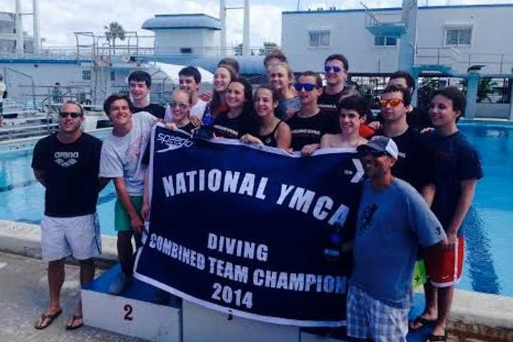 New Canaan's Whirlwind Divers Win Another YMCA Title