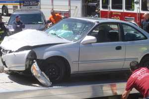 Police Clear Route 9 Car Wreck In Ossining