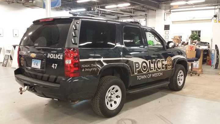 The Weston Police Department is getting three new 2014 Ford Police Interceptor utility vehicles. 