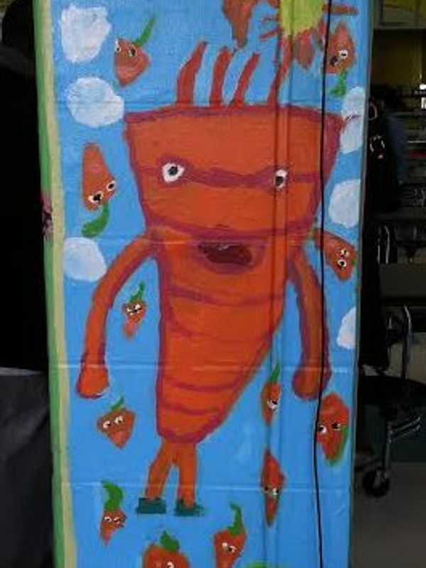 Mount Vernon School Unveils Mural To Promote Healthy Eating