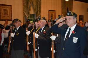 Mount Kisco Memorial Day Service Held Despite Rain