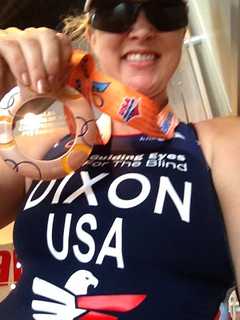 Blind Greenwich Triathlete Wins Bronze In Pan American Championships