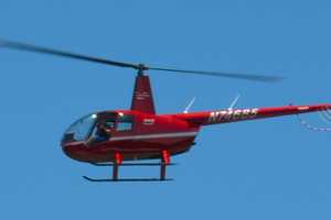 Low-Flying Helicopter Circles Over Downtown Armonk