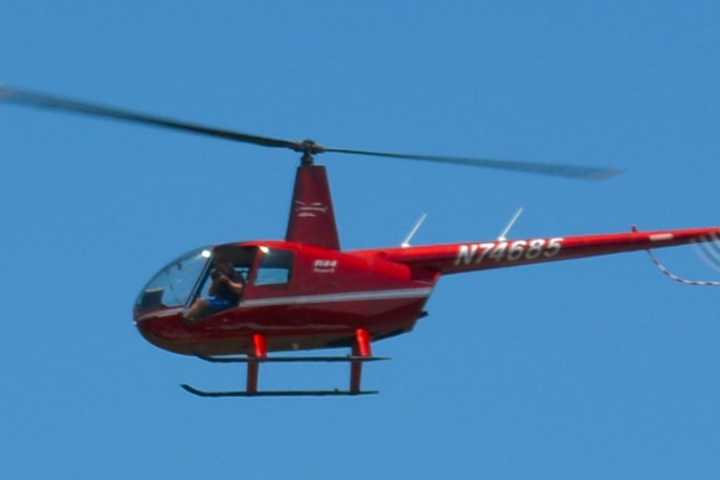 Low-Flying Helicopter Circles Over Downtown Armonk