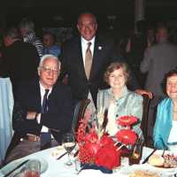 <p>Former Co-Chair of the Bronxville Historical Conservancy and Eastchester 350th Anniversary Committee Member Dr. Robert Wein, Eastchester Town Supervisor Anthony Colavita, Mrs. Wein and Founder-Descendant Mrs. Hefti</p>