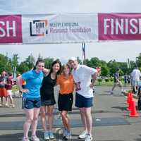 <p>Madison Mulhern, Elisabeth Mulhern, Kathy Giusti and Dan Mulhern.</p>