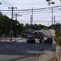 <p>The Unquowa Road Bridge over the train tracks was closed for three hours Friday morning as Fairfield police, fire investigated a suspicious package found at the side of the road. </p>