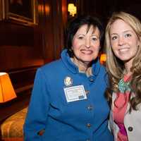 <p>From left, Harriet R. Feldman, dean of College of Health Professions at Pace University, and Nicole Muccio. </p>