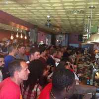 <p>The Westchester Outlaws, a group that gathers to support USA soccer, packs Beechmont Tavern in White Plains July 1. </p>