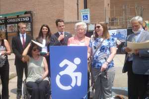 Carlucci and Galef Fight For Change In Handicap Accessible Signage