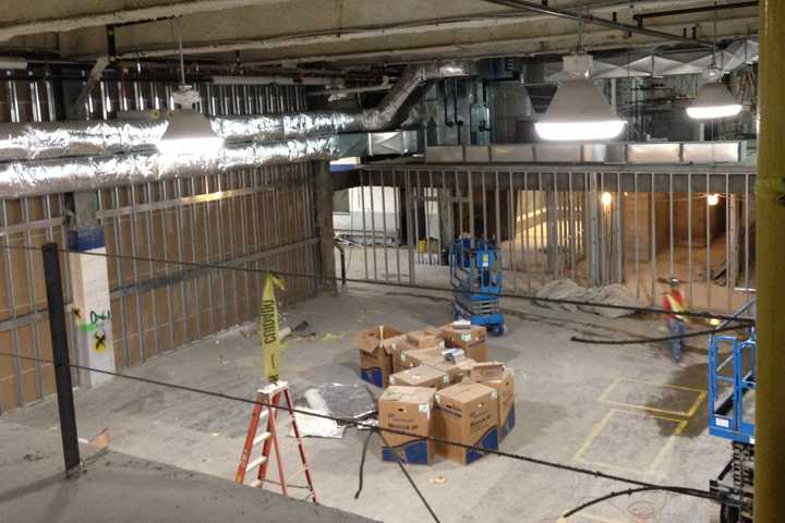 Work Moving Along At Stamford's Chelsea Piers Athletic Club