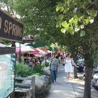 <p>The Depot restaurant in Cold Spring&#x27;s Depot Square was busy serving indoor and outdoor diners Saturday, July 5.</p>