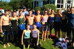 Wilton Wahoos Raise $19K At Swim Across America For Cancer Research