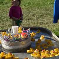 <p>Carmel resident Jesse Cohen, 2, at the Tilly Foster Farm Country Fair.</p>