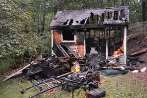 Fire Guts North Salem Shed; Lightning Strike Believed To Be Cause