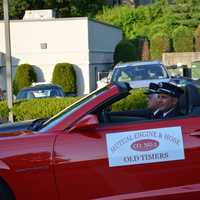 <p>An old timers vehicle, one of several for each of Mount Kisco&#x27;s fire companies.</p>