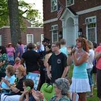 <p>Onlookers at Mount Kisco&#x27;s parade.</p>