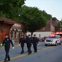 <p>Somers firefighters in Mount Kisco&#x27;s parade.</p>