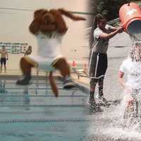 Pace Coaches Get Drenched For Kay Yow Cancer Fund