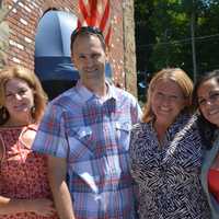 <p>Pictured left to right are Mary Ellen Odell, Rick Cipriani, Jennifer Maher and Wendy Wulkan.</p>