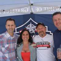 <p>Left to right: Rick Cipriani, Wendy Wulkan, Jim Rathschmidt and Travis McVey.</p>