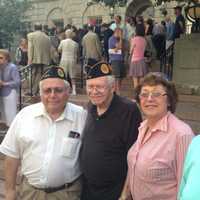 <p>Sheldon Malev, Milton Hoffman and Aaron Silver belong to the Jewish War Veterans White Plains Post 191 and Marion Chason is president of Lady&#x27;s Auxiliary JWA. </p>