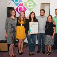 <p>Digital Arts Experience of White Plains celebrated its second anniversary recently. The business was given a proclamation by Westchester County </p>