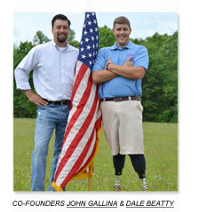 John Gallina and Dale Beatty are  veterans and co-founders of Purple Heart Homes Association. 