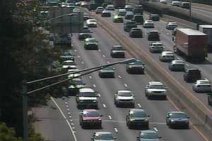Traffic Builds Early For Friday's Rush-Hour Commute In Fairfield County