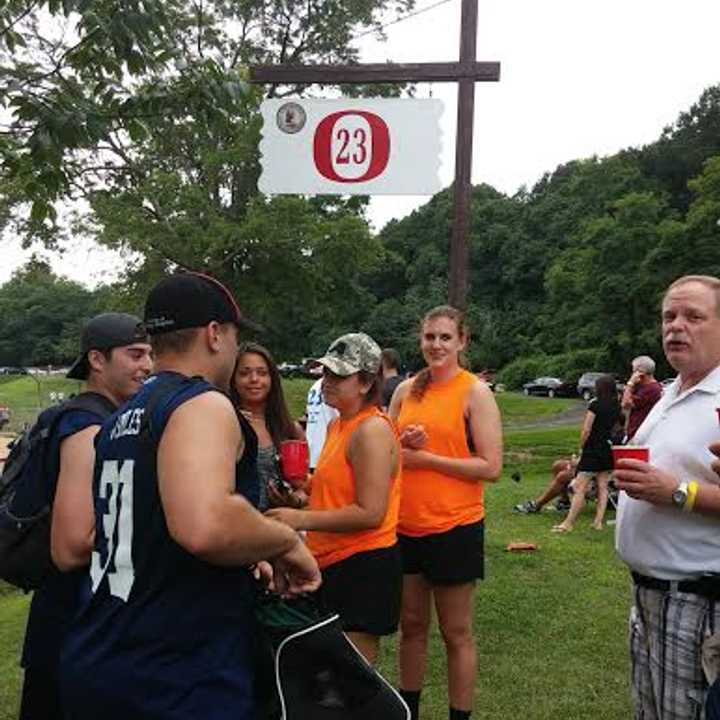 Players and volunteers gathered in Yonkers for the annual Christian Federico Memorial Softball Tournament, July 26 honoring the former Ossining High School athlete.