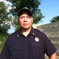 <p>Greenwich police Lt. Kraig Gray is among the responders at the fatal tubing accident in the waters off Greenwich Point Park. </p>