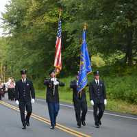 <p>The South Salem Fire Department held a parade on Wednesday, Aug. 6, on Route 35.</p>