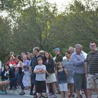 <p>The South Salem Fire Department  parade on Route 35 attracted many spectators.</p>