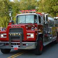 <p>A Vista rides tanker in the South Salem parade.</p>