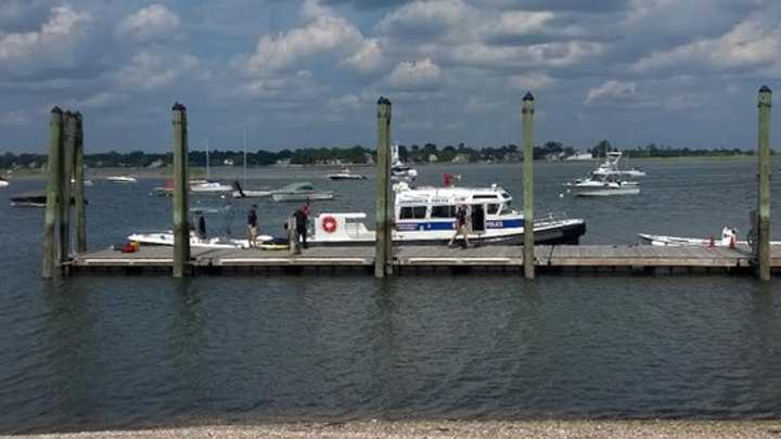 The Greenwich Police Department Marine Section responded to a fatal accident on Long Island Sound. 