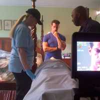 <p>Giovanni Roselli shoots a scene. </p>