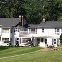 <p>The home at 23 King St. in Danbury, once the home of famous author Rose Wilder Lane, is up for sale.</p>