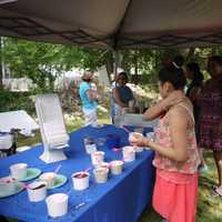 <p>Nearly 200 people showed up at Norwalk State Sen. Bob Duff&#x27;s house Sunday afternoon for a bi-annual ice cream social. </p>