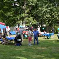 <p>Nearly 200 people showed up at Norwalk State Sen. Bob Duff&#x27;s house Sunday afternoon for a bi-annual ice cream social. </p>