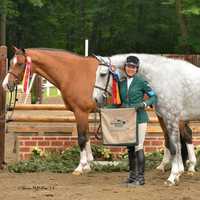 <p>Ridgefield&#x27;s Lainie Wimberly, the owner of Brigadoon Show Stables in North Salem, balances her career as a competitive athlete and riding instructor.</p>