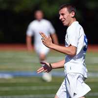 <p>Brett Mattos, above, who scored the game-winner in Mahopac&#x27;s 2-1 win over Horace Greeley.</p>