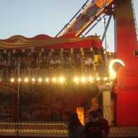 <p>One of several rides at the Oyster Festival.</p>