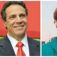 <p>Gov. Andrew Cuomo (left) will be challenged in the Sept. 9 Primary for the Democratic line in the Nov. 8 general election by Zephyr Teachout.</p>