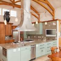 <p>A look a the kitchen at the home, which will be sold at an absolute auction on Sept. 20.</p>