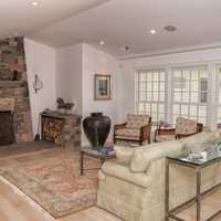 <p>There are several wood-burning fireplaces throughout the home.</p>