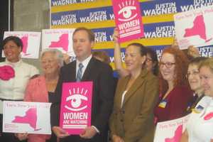 Wagner Calls Murphy Anti-Choice At Thornwood Rally