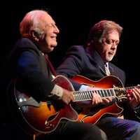 <p>Bucky Pizzarelli and Ed Laub will be among the performers at the Jazz and Blues Guitar Celebration on June 4.</p>