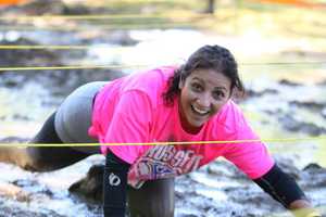 Runners Crawl Through Mud For Westchester Medical Center