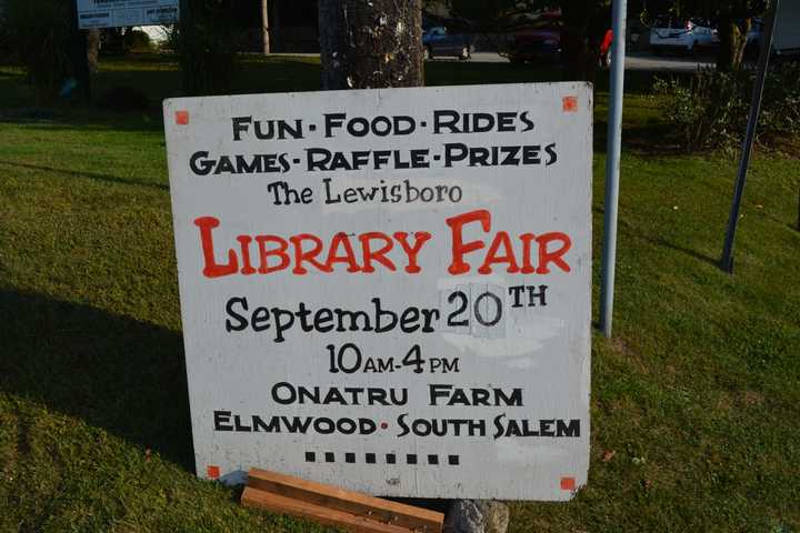 Lewisboro Library Fair Takes Place Saturday